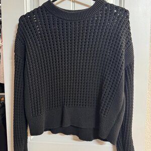 Black cableknit - Old Navy
